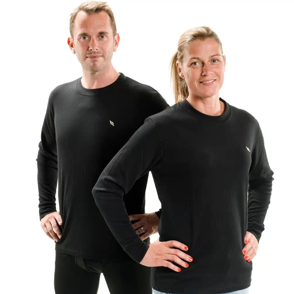 Back on Track Unisex Long Sleeve T-Shirt - Black