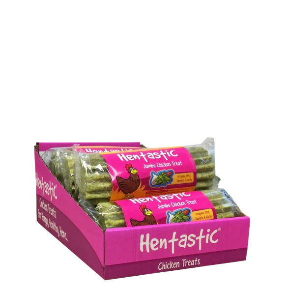 Unipet Hentastic Dried Mealworm & Oregano,Mint & Tumeric Ziplock Package