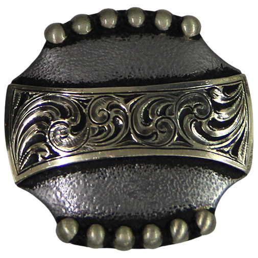 Angus Silversmiths Concho Set of 6 -B11