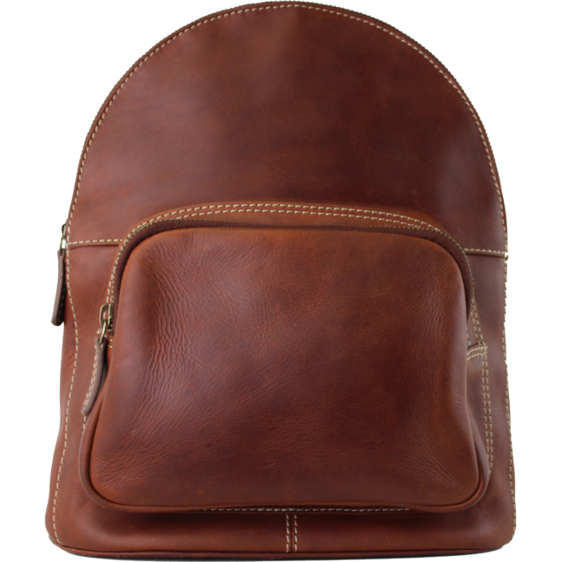 Rugged Earth Leather Backpack