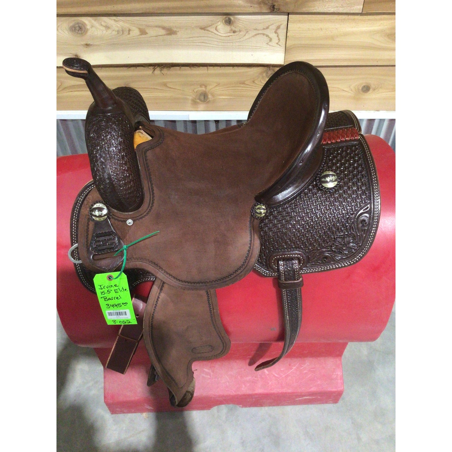 Irvine Elite 15.5" Barrel Saddle