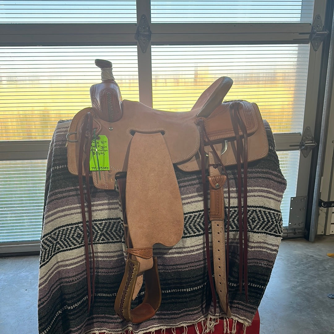 Irvine 16" Association Riggin Ranch Saddle