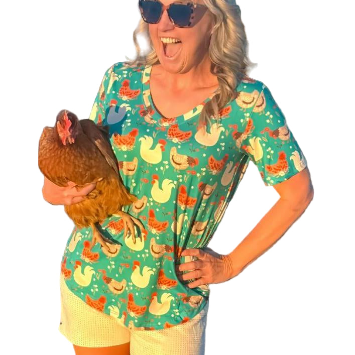 Sterling Kreek Women's Short Sleeve Fly the Coop Shirt