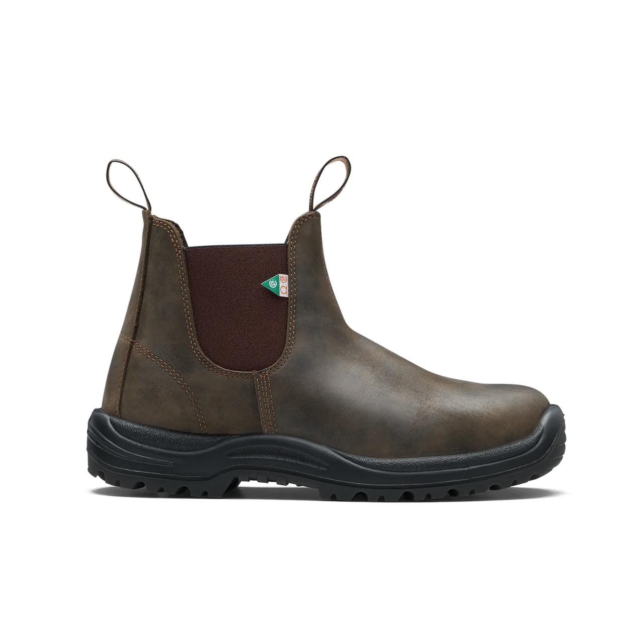 Blundstone Work & Safety #180 Boots - Waxy Rustic Brown