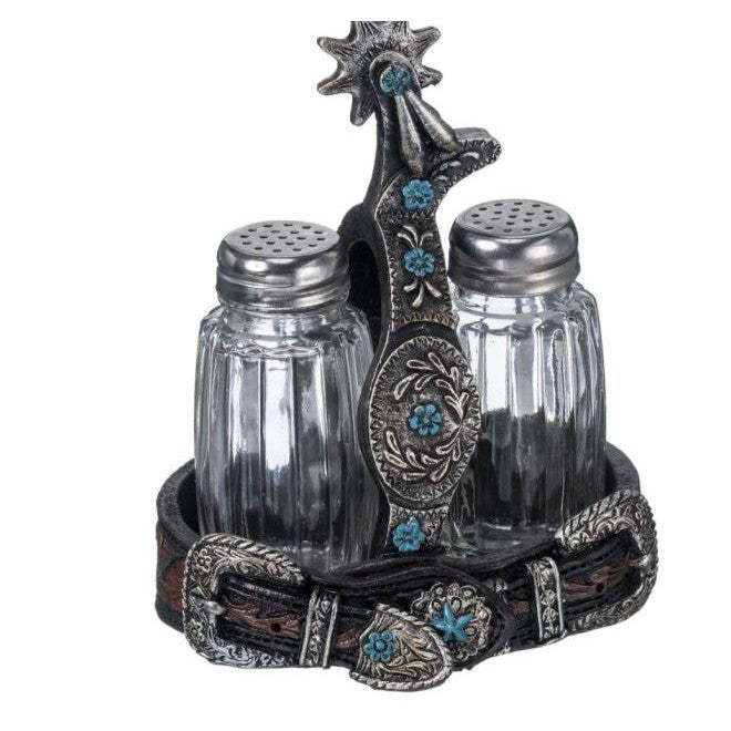 Tough 1 Spur Strap Salt and Pepper Shaker Set
