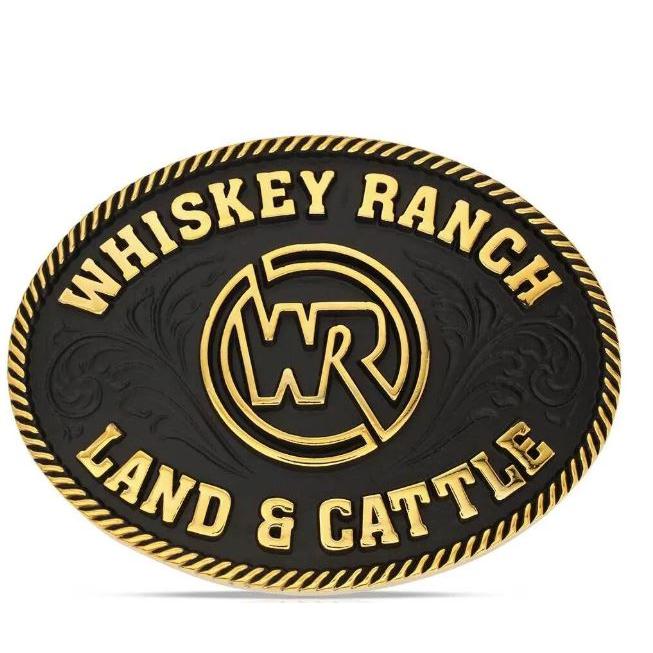 Montana Silversmiths Classic Whiskey Ranch Buckle