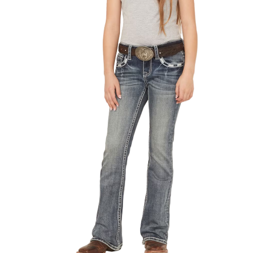 Grace in LA Girl's Horseshoe Jeans