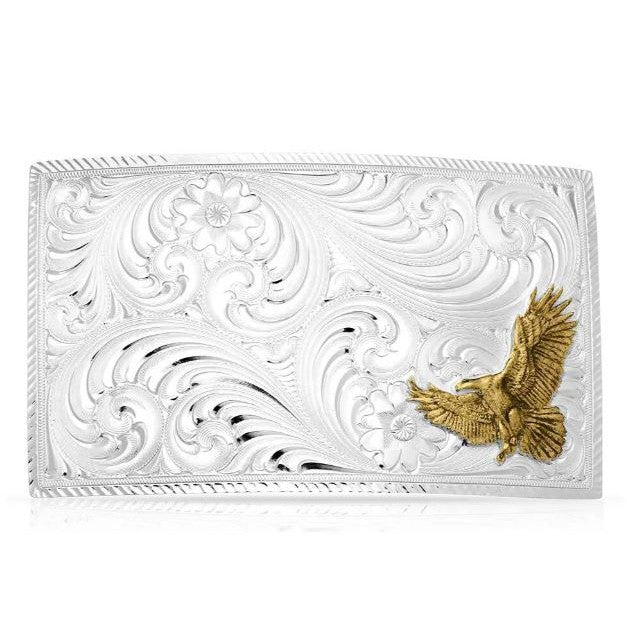 Montana Silversmiths Work Hard American Made Buckle