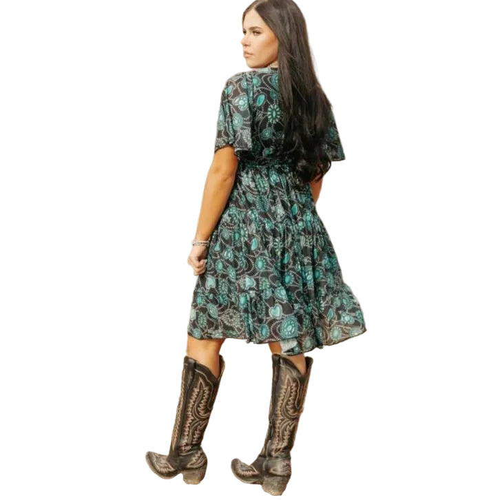 Sterling Kreek Women's Navajo Country Dress - Multi