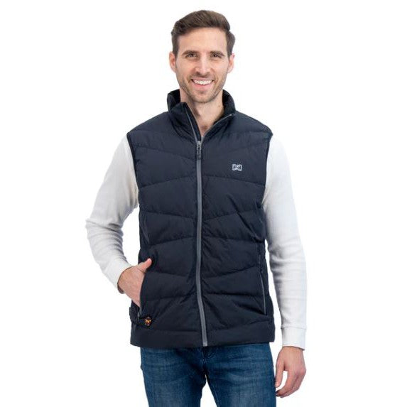 **Fieldsheer Men's Crest Heated Down Vest -Assorted Colours
