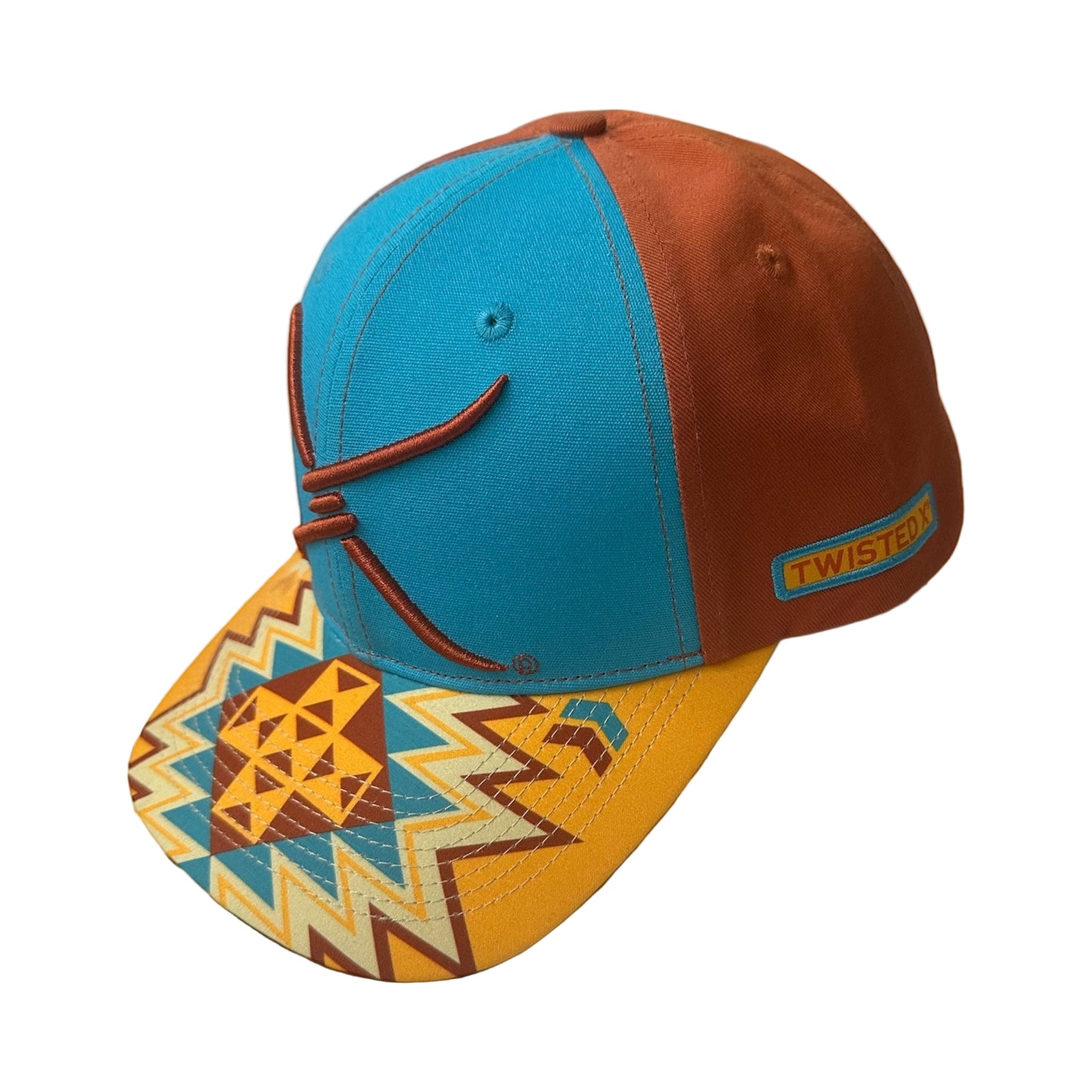 Twisted X Snapback Cap - Multi Aztec