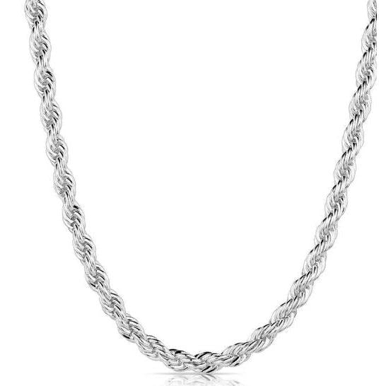 Montana Silversmiths Twisted Rope Chain Necklace