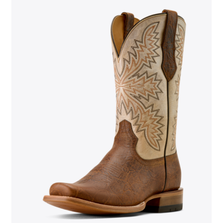 Ariat Mens Heritage Roughstock Western Boots - Brown Oiled Rowdy