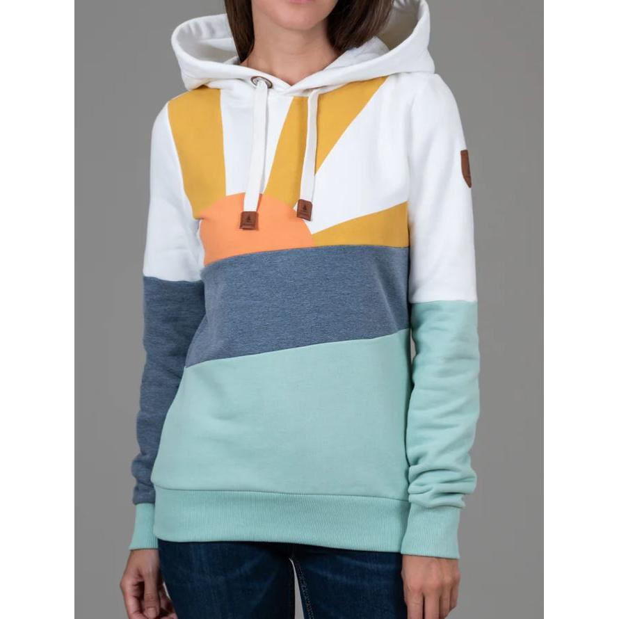 Wanakome Sundown Hoodie- Ivory Mix