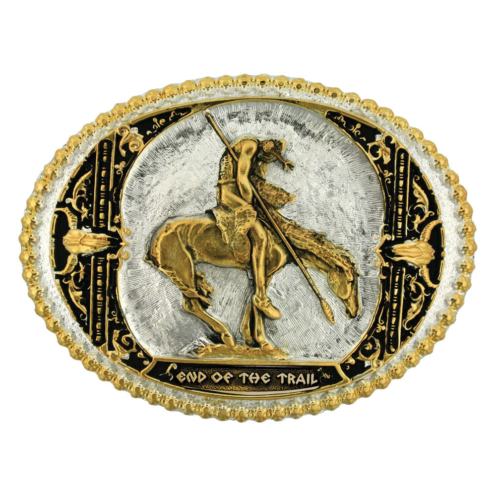 Montana Silversmith End of Trail Oval