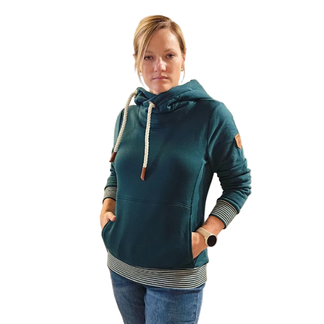 Wanakome Women's Skamp Overhead Hoodie- Pineridge