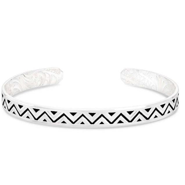 Montana Silversmiths BC-Thin Southwest Cuff