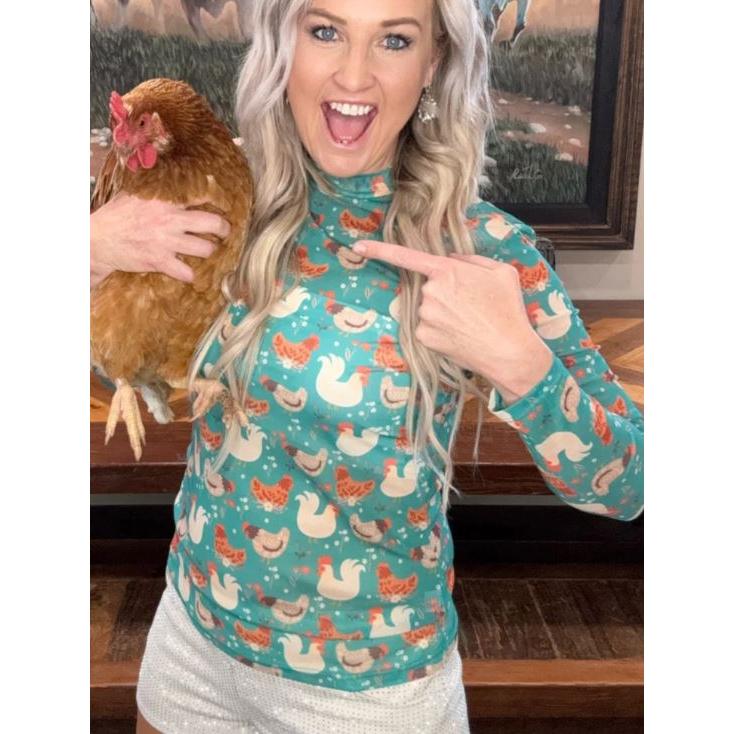 Sterling Kreek Women's Long Sleeve Fly the Coop Mesh Shirt