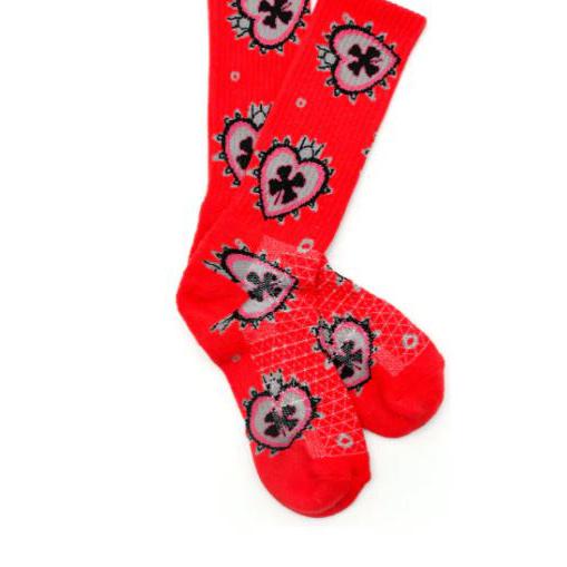 Lucky Love Hemp Performance Socks-Red