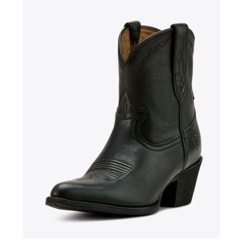 Ariat Women's Maggie J Toe Western Boot- Black Night