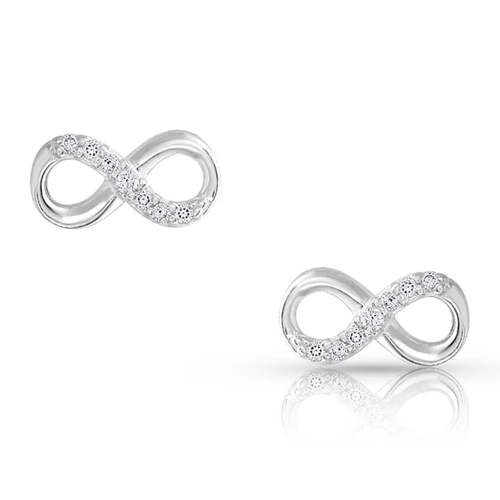 Montana Silversmith Silver Shine Infinity Earrings