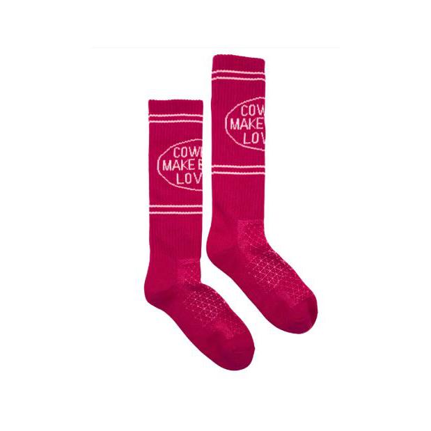 Cactus Alley Hemp Cowboys Lover Performance Socks-Pink