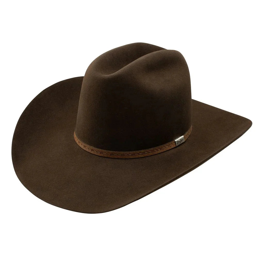 Resistol Cedar Trail Cowboy Hat- Chocolate
