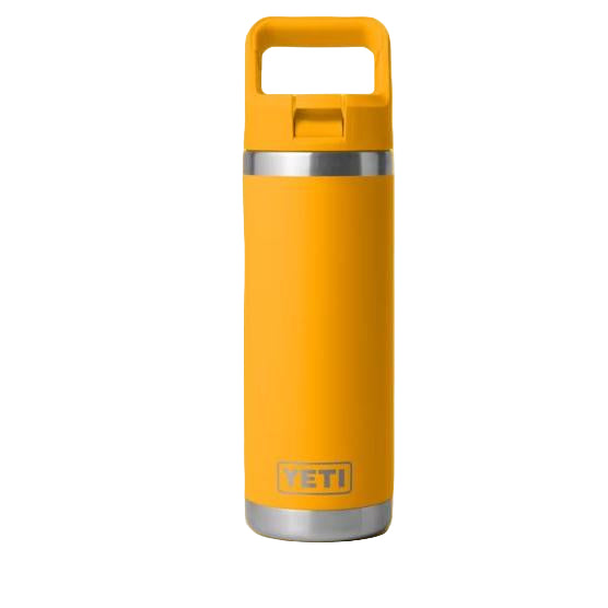 Yeti Rambler 532 ML Water Bottle with Matching Straw Cap - Beekeeper