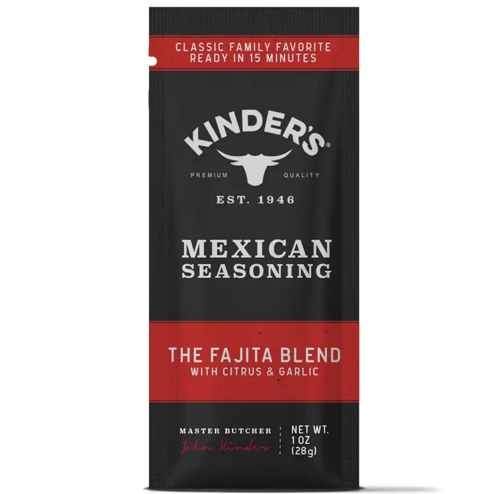 Kinder's The Fajita Blend Seasoning- 1.0 oz