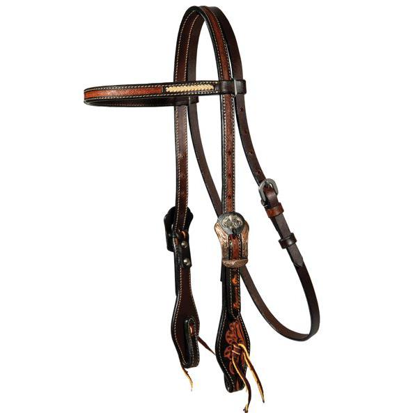Professional's Choice Heritage Pony Rawhide Browband Headstall