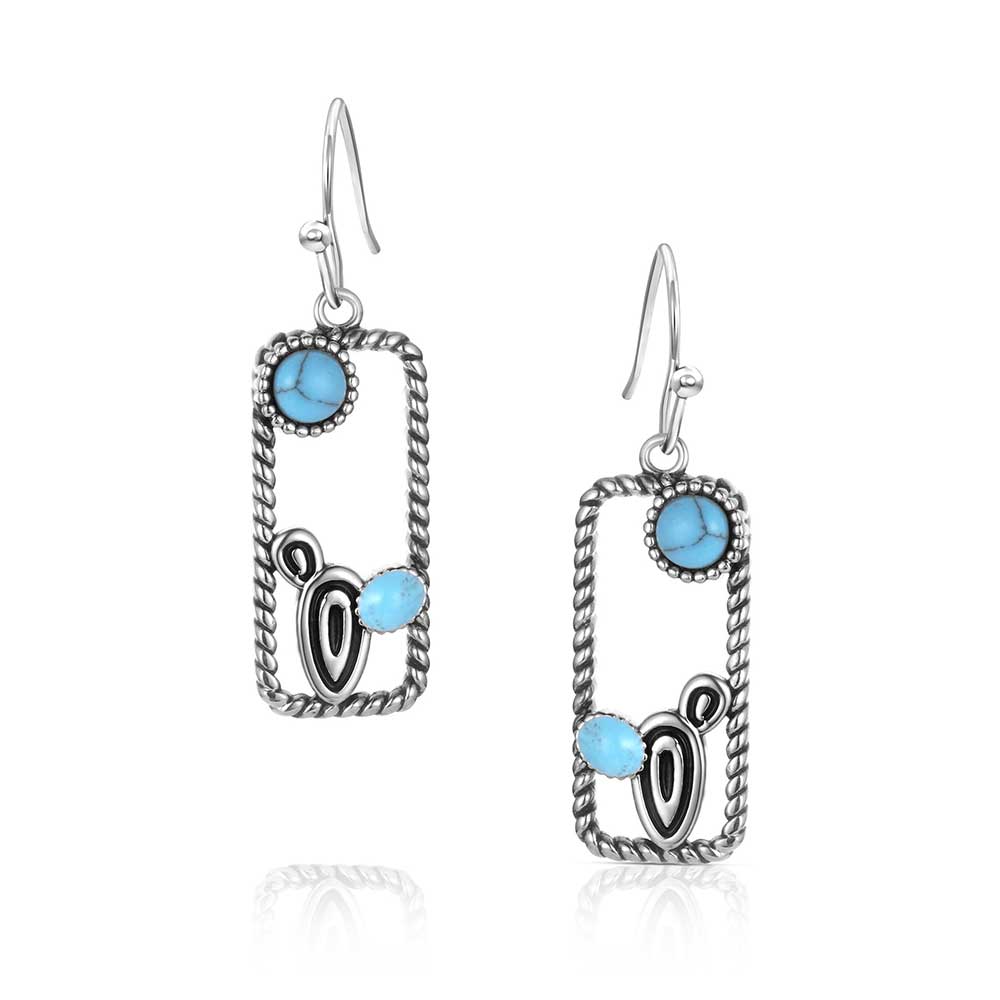 Montana Silversmith Desert Mirage Turquoise Earrings