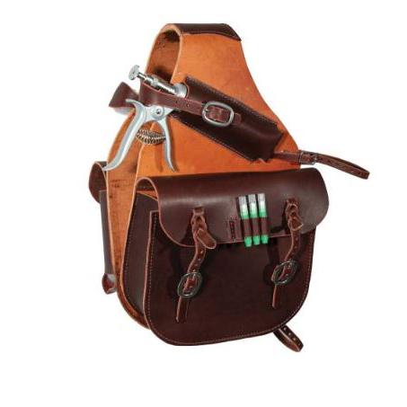 Professional's Choice Leather Medicine Saddle Bag
