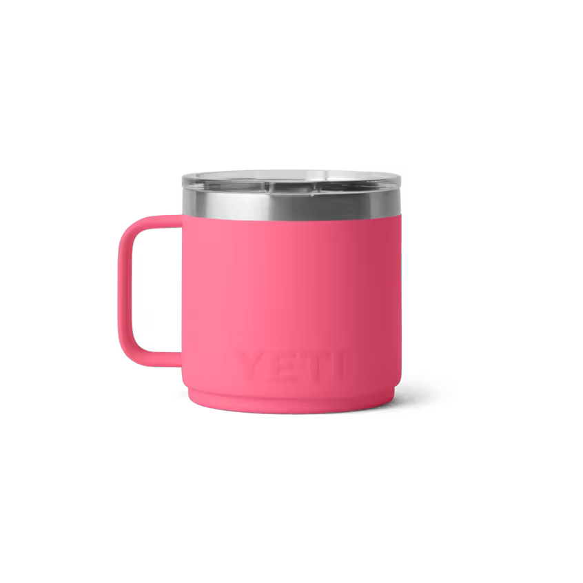 Yeti Rambler 414ml CL Mug w/Magslider Lid - Tropical Pink