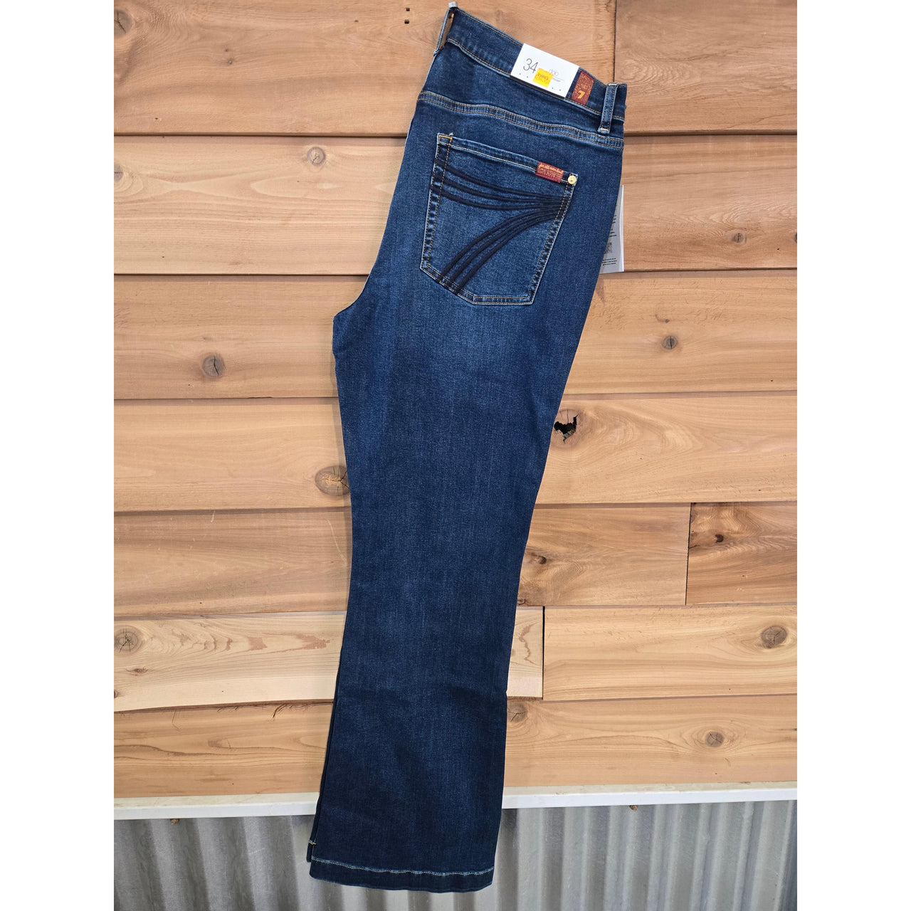 7 For All Mankind Dojo 36" - Medium Melrose Slim Illusion