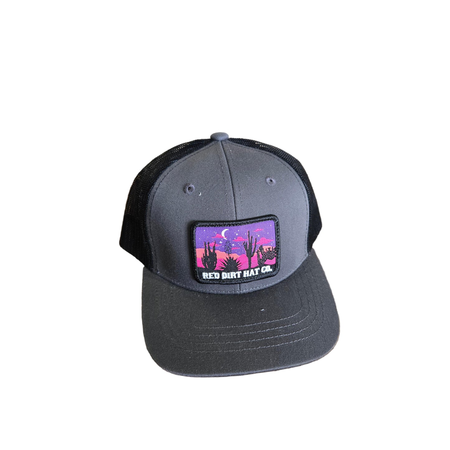 Red Dirt Hat Co.Ball Cap YOUTH Nightfall - Charcoal/Black
