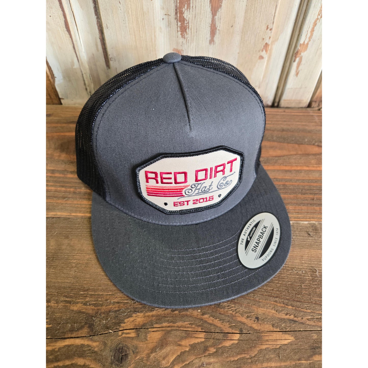 Red Dirt Hat Co.Ball Cap- Sundown Charcoal/Black