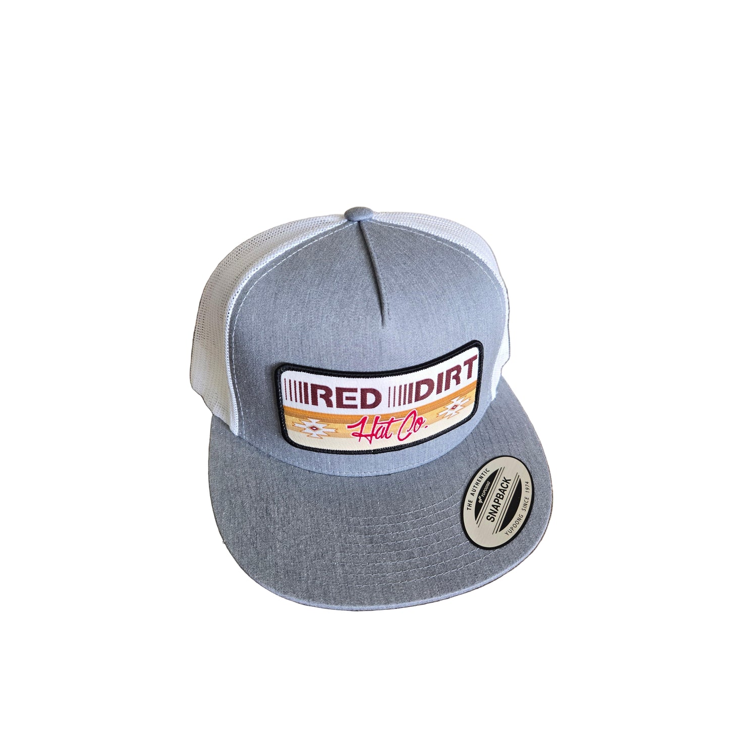 Red Dirt Hat Co.Ball Cap - Trailblazer Heather Grey/White