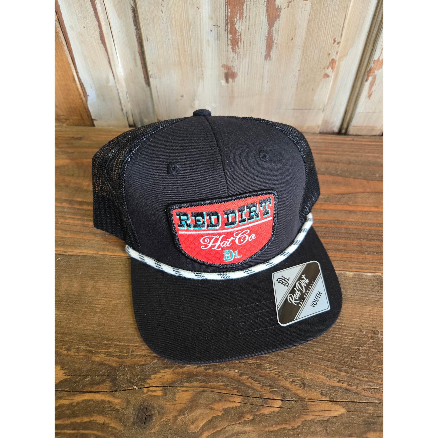 Red Dirt Hat Co.Ball Cap YOUTH Turquoise Diamond