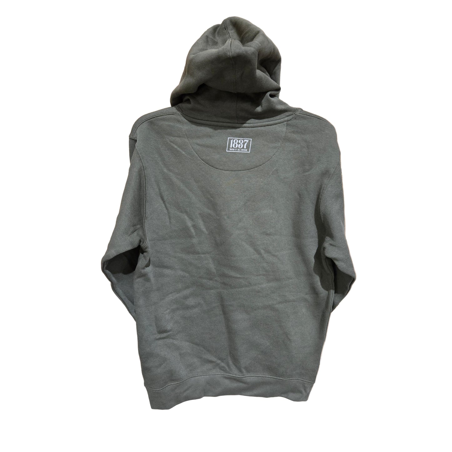 John Deere Women's Quality Farm Long Sleeve Hoodie - Olive