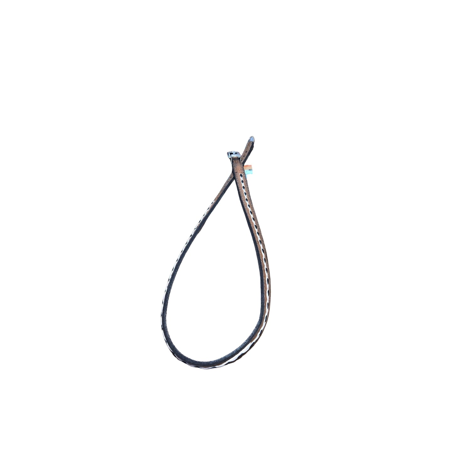 Red Dirt Hat Co. Braid Design Genuine Leather Hat Band - Tan