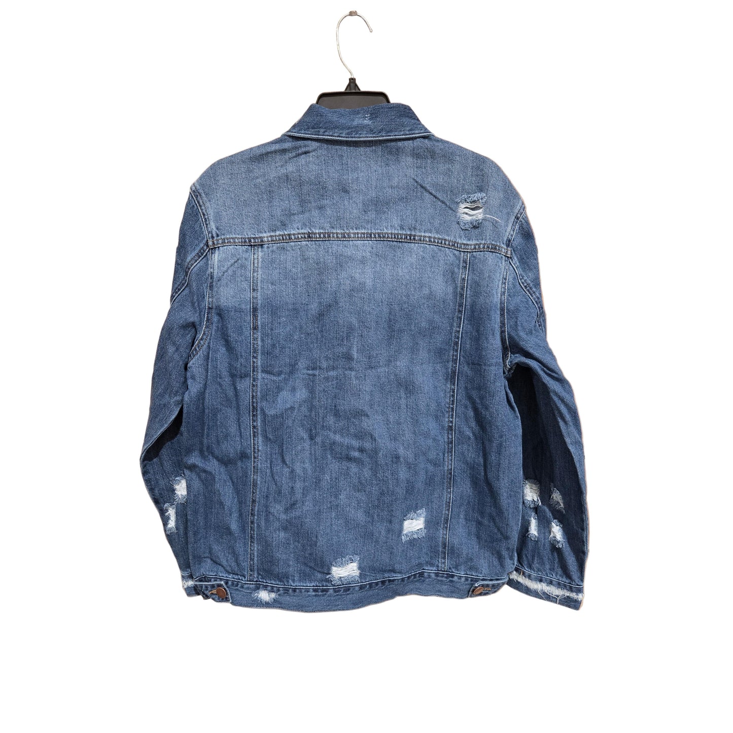 Risen Women's Loose Fit 90s Distressed Jacket- Medium