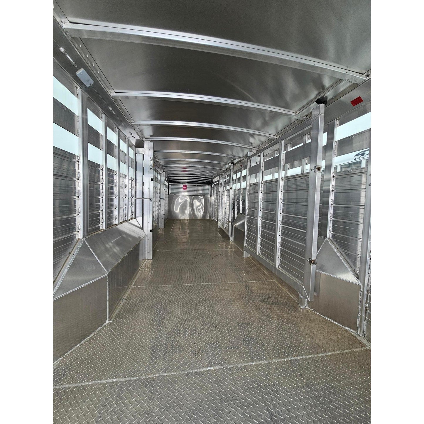 2026 4-Star 32' Stock Trailer w/ Plexiglass