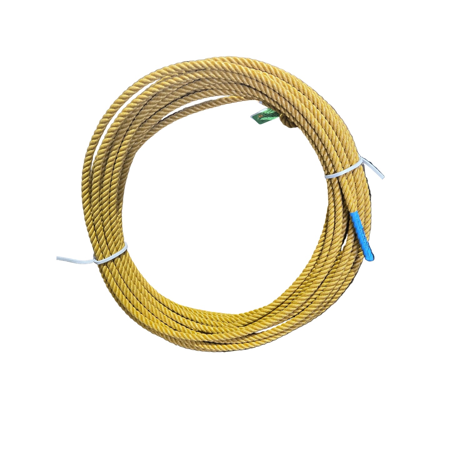 Synco 3-Strand 9.5mm x 60' Poly Ranch Rope - Gold