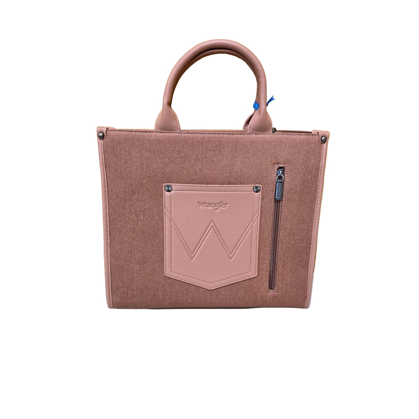 Wrangler Aztec Studded Denim Tote & Crossbody Bag- Multiple Colours