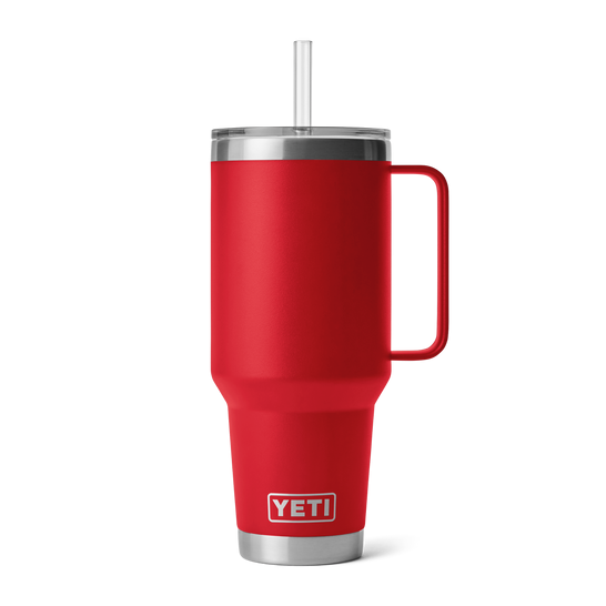 Yeti Rambler 1.2oz Straw Mug w/Straw Lid - Rescue Red