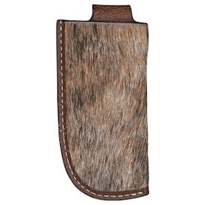 Justin Men's Knife Sheath - Hair On Leather