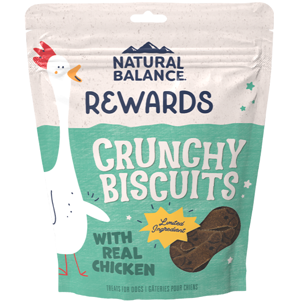 NB Dog Treats Crunchy Biscuits Chicken-14oz