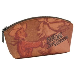 RDHC Women's Dome Cosmetic Pouch - Vintage Cowgirl