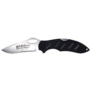 Justin Textured Roping Knife - Black