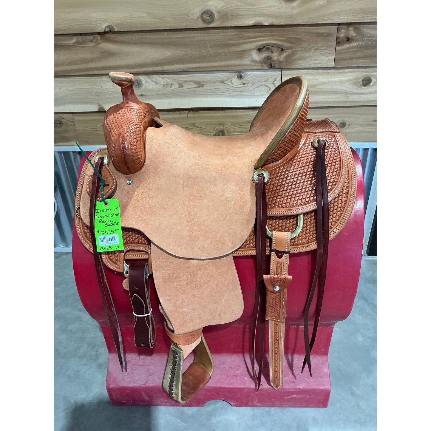 Irvine 17" Association Ranch Saddle